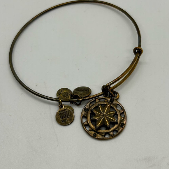 Alex and Ani Compass Bracelet Classic Charm Bracelet Stackable - Picture 1 of 2